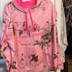 Realtree Pink Camouflage Hoodie